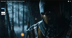 Desktop Screenshot of mortalkombatkourier.com